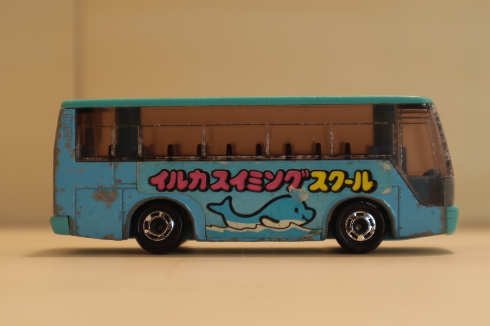 品質一番の 絶版トミカ 83 スイミング スクールバス 商用車、公用車